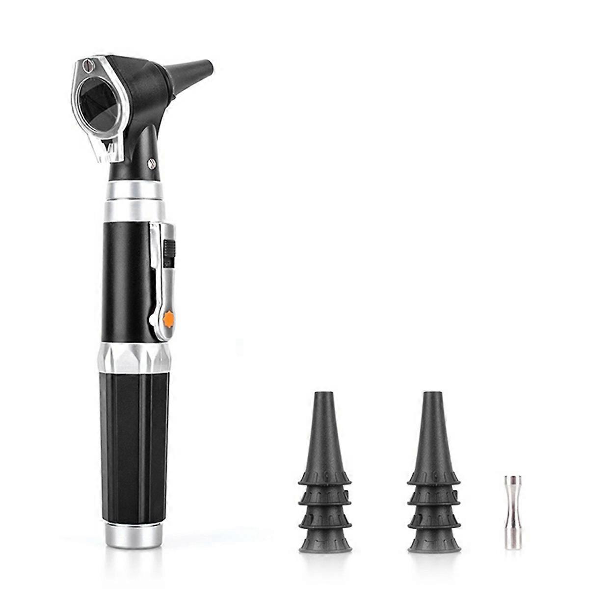 Ear Cleaner Endoscope Medical Otoscope Set LED Bulb Diagnostic Home Travel Physician for Adult Kid