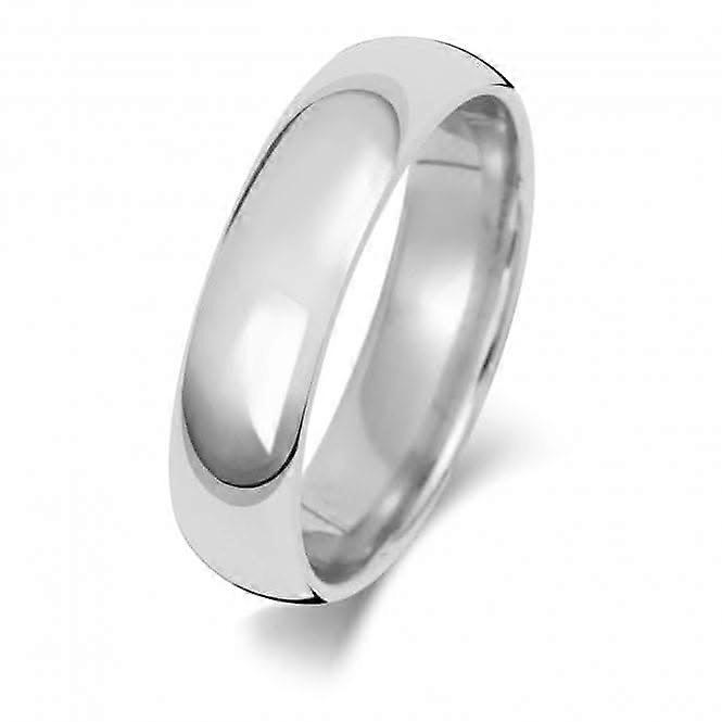 Wedding Band 9K Trad Court 5mm-1.2 Wedding Ring W165WL
