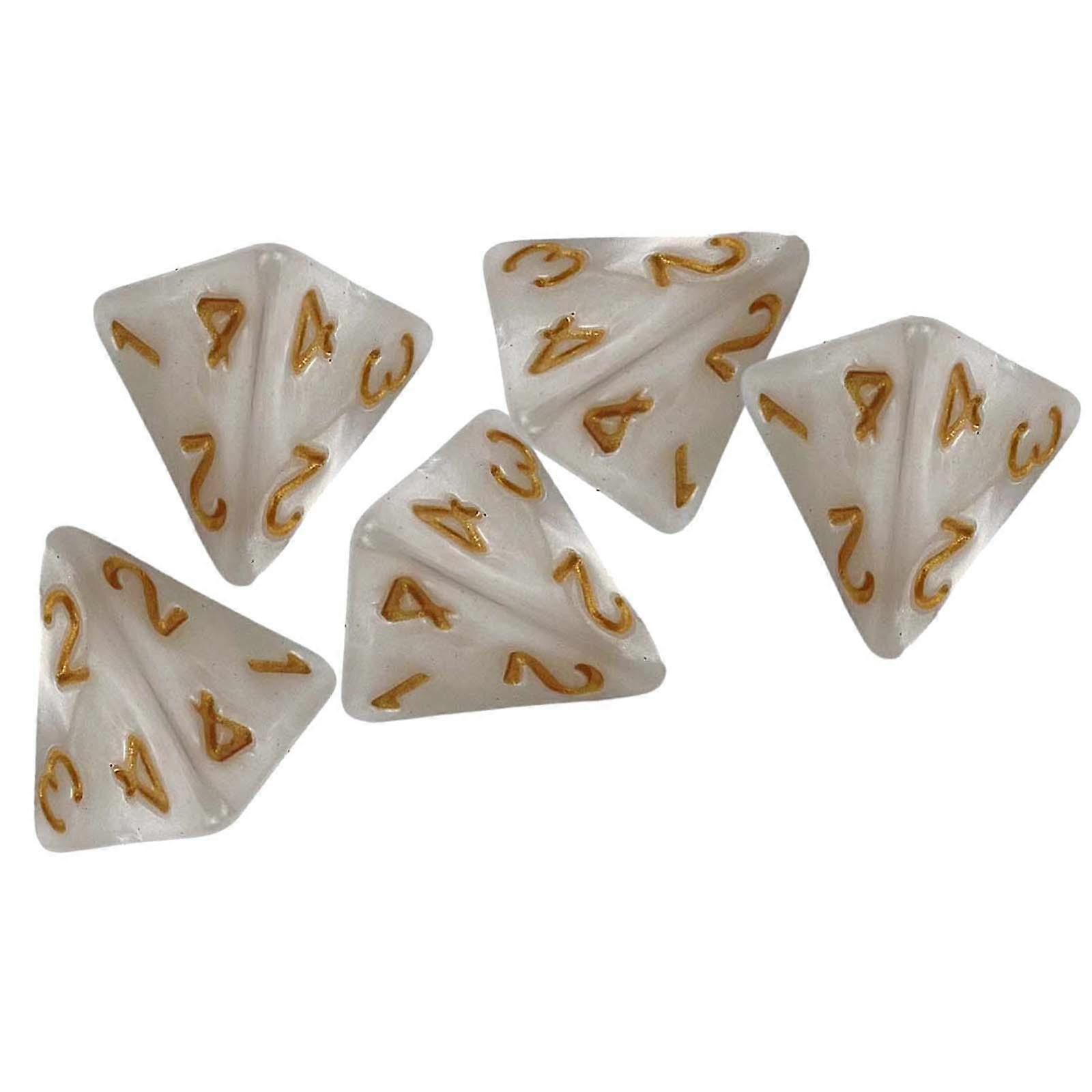 10 Pieces Multi Sided Game Dices Dice Set, Entertainment Toys, Math Counting