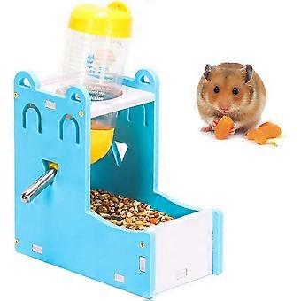 Pet Drinking Haven, hölzerner Hamster-Wasserflaschenständer bietet langlebiges Sperrholz, Nicht-Kunststoff-Material für den sicheren, zuverlässigen Einsatz in der Natur Ihres Kleintieres