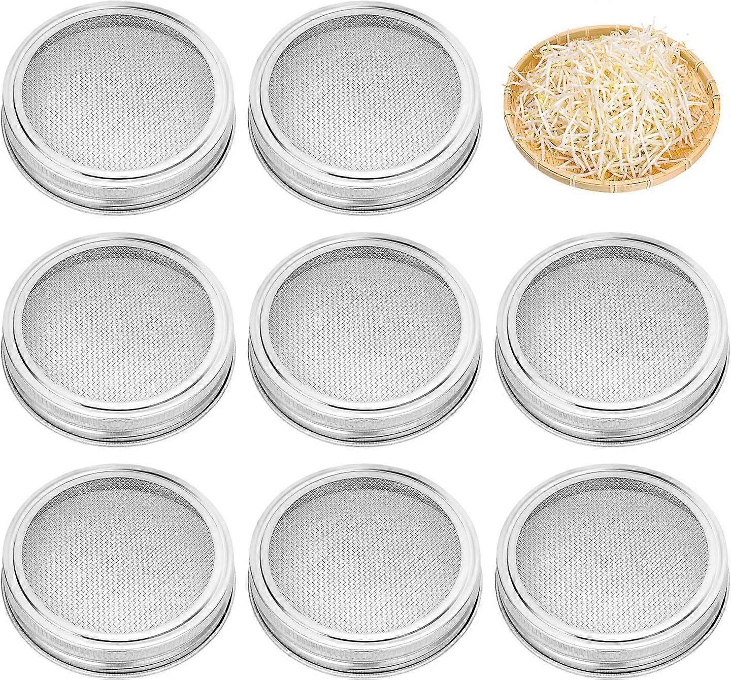 Sprouting Lids, Stainless Steel, Mason Jar Accessories