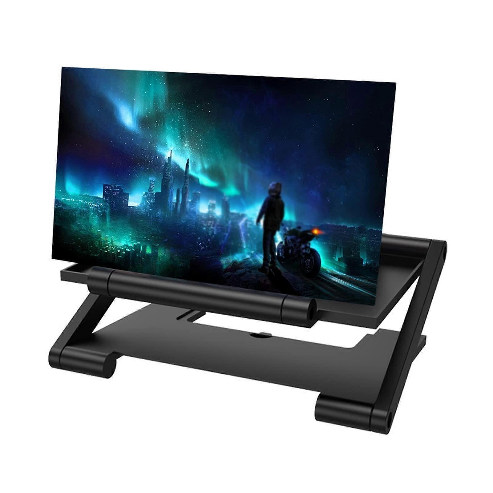 3D Mobile Phone Screen Magnifier Video Amplifier Stand Bracket with Movie Game Live Magnifying Folding Phone Holder Cell Phone Holder Phone Stand