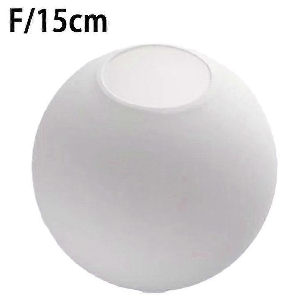 Abat-jour en verre globe blanc mat Remplacement Couvercle de lumière rond Fix x