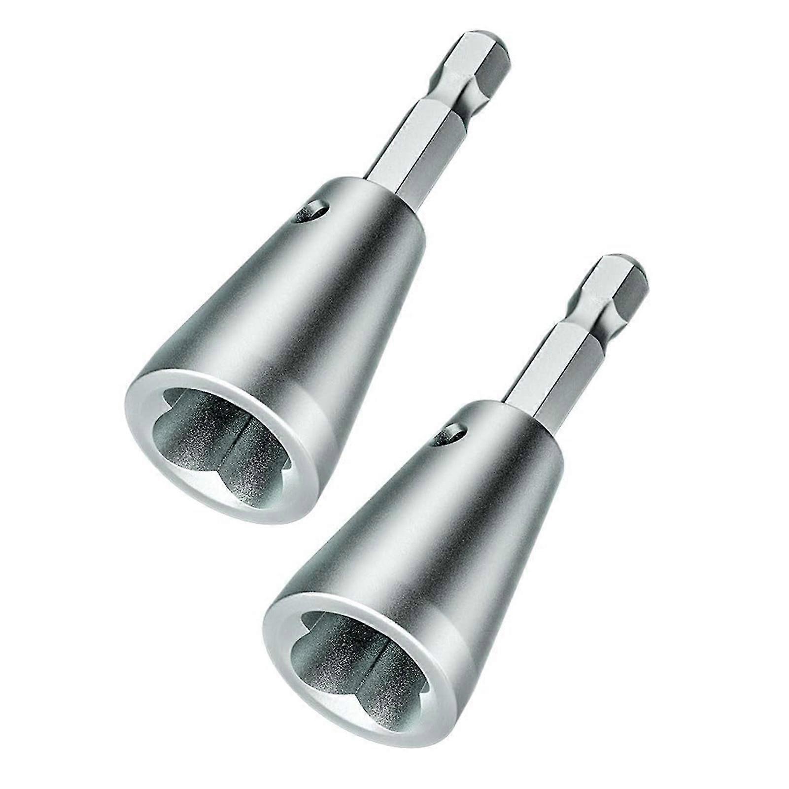 2Pcs Wire Twister Cable Connectors High Hardness Rustproof Easy Operation Universal Power Drill Wire Stripping Tools