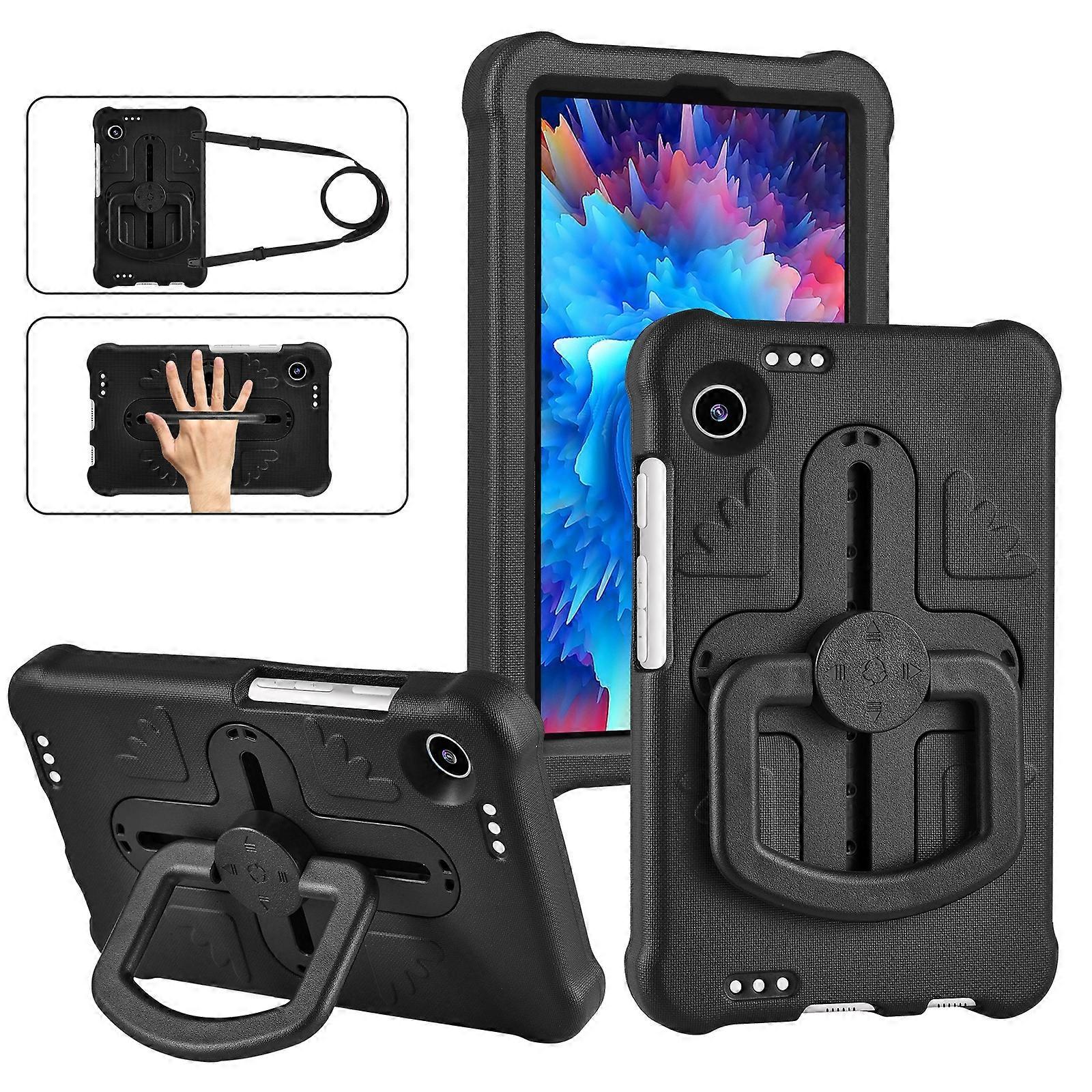 Shield 360 Rotation Handle EVA Shockproof PC Tablet Case