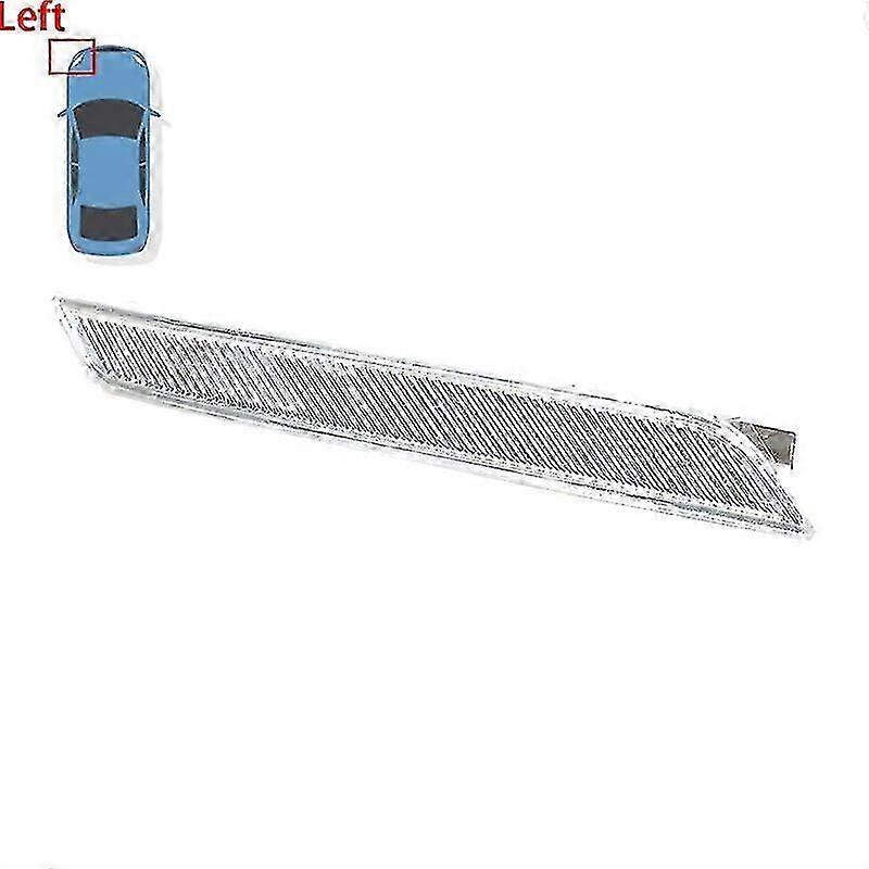 Clear White Side Marker Reflectors for Car Front Bumper Compatible with X6 E71 E72 X5m 2008-2014