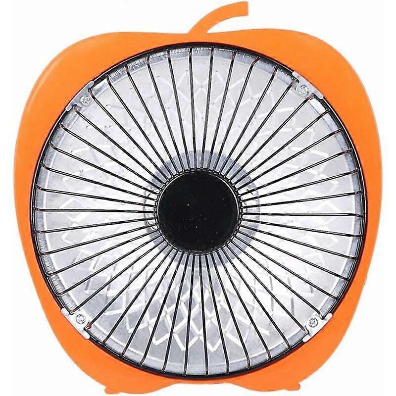 200W Halogen Heater, Small Mini Heater for Home Office, Orange