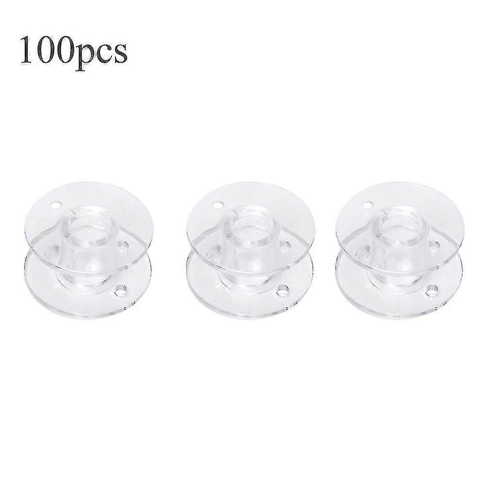 100Pcs Bobbin High Quality Plastic Multifunctional Sewing Machine Accessories
