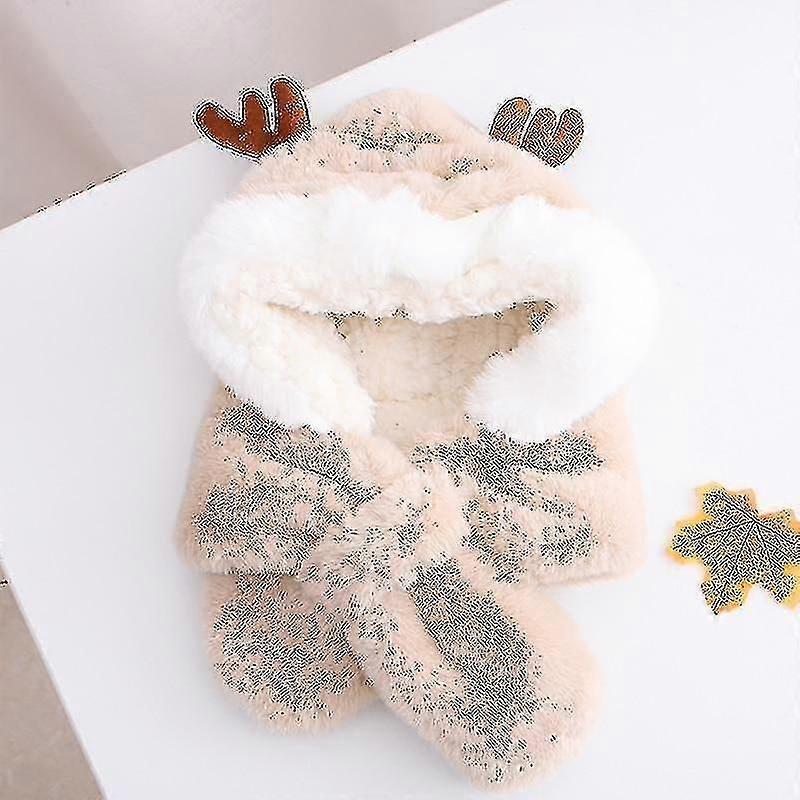 Female Winter Protector Warm Hip-hop Scarf Hat