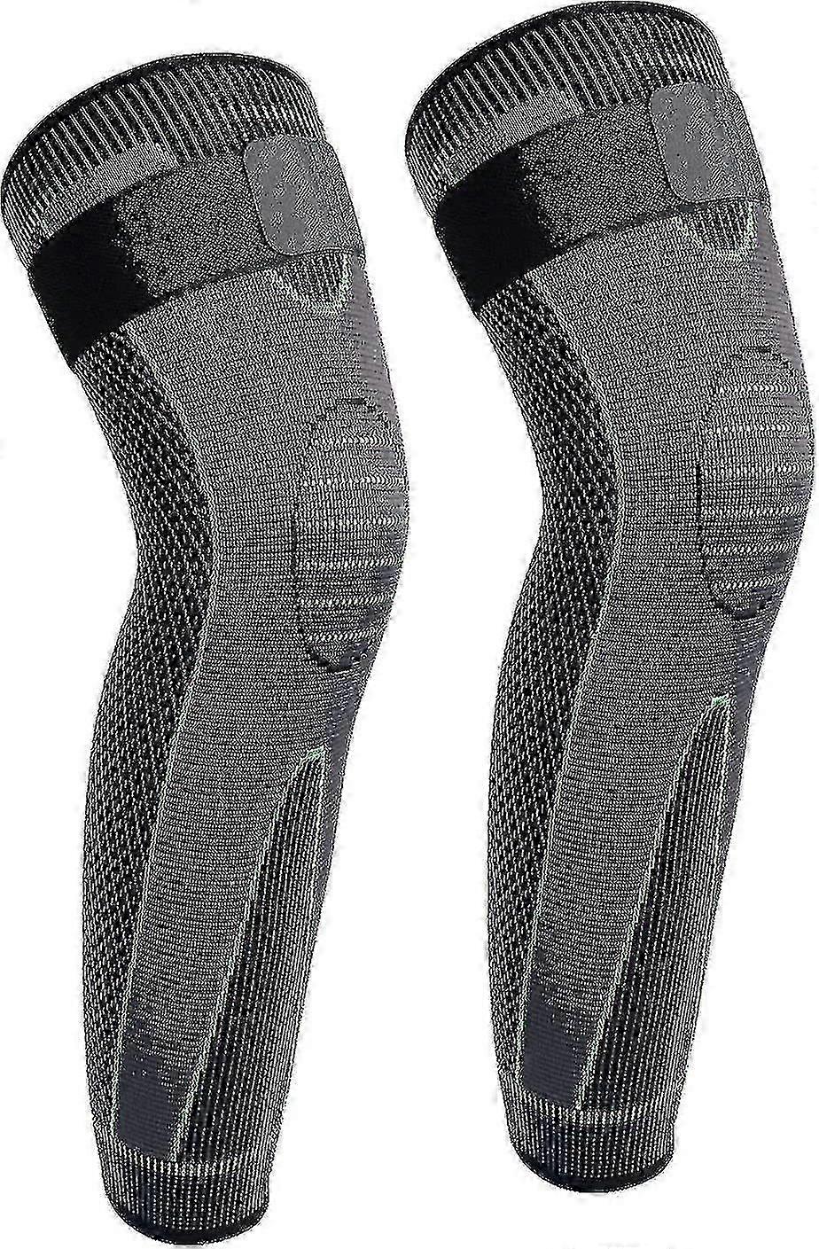 Full Leg Sleeve Compression Leg Sleeve Knee Sleeve Protects Legs Reduces Varicose Veins And Leg Swelling (pair) A