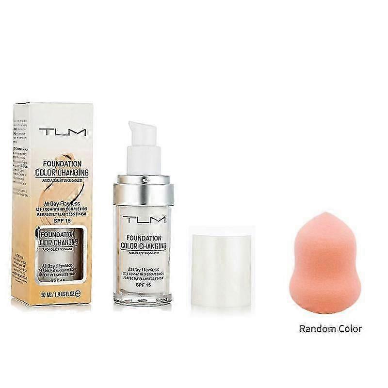 30 ml Magicial Color Changing Foundation Oil-Control Face Cover Concealer Maquillaje Líquido Hidratante
