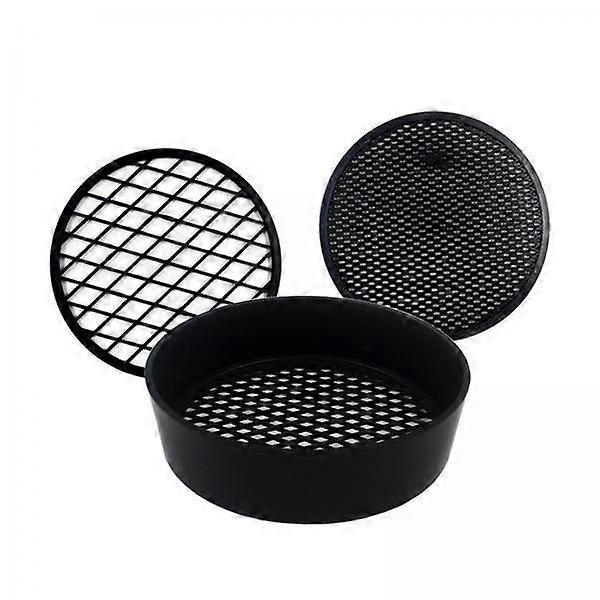 6x Garden Riddle Sieve Gardening Hand Tools Differing Hole Sizes Interchangable