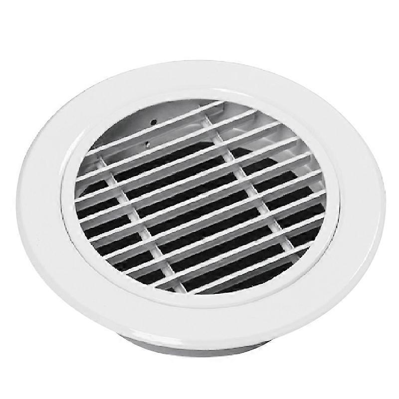 For 200mm Louver Vent Grill Cover Round Single Layer Louver Windproof