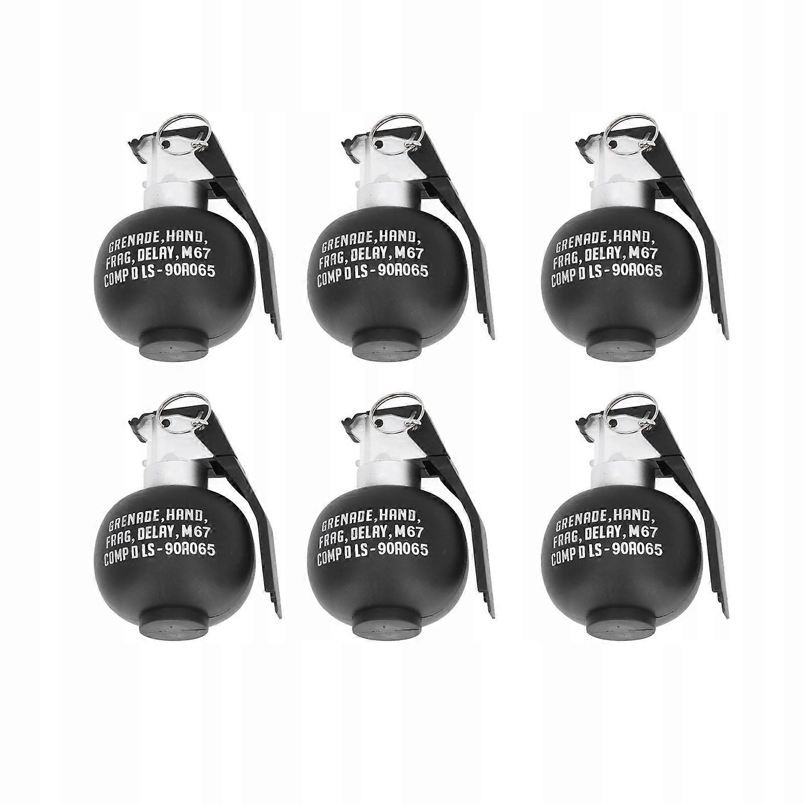6 Pcs. Hand Grenades For Children. Toy With Realistic Sound