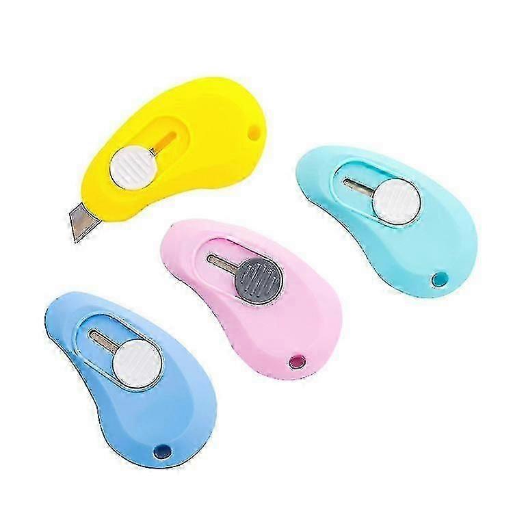 Mini Shrink Wrap Box Opener | Plast Letter Cutter Mini Sharp Blade Box Cutter Utility Knife 5stfärg Slumpmässig leverans