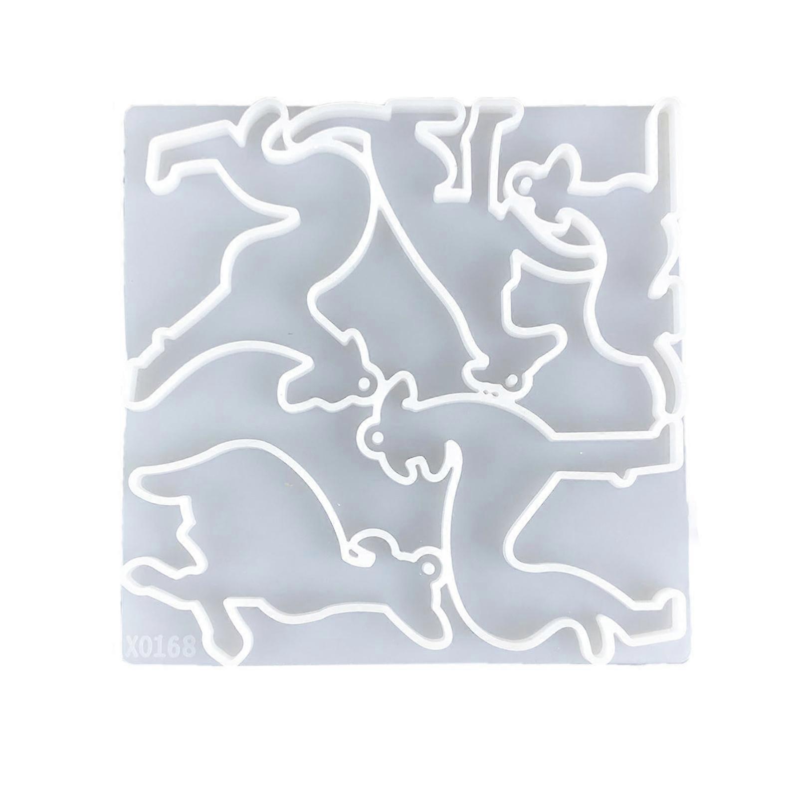 Multipurpose Silicone Mould Set for Creating Unique Festival Pendants Sturdy and Versatile for Resin and Plaster