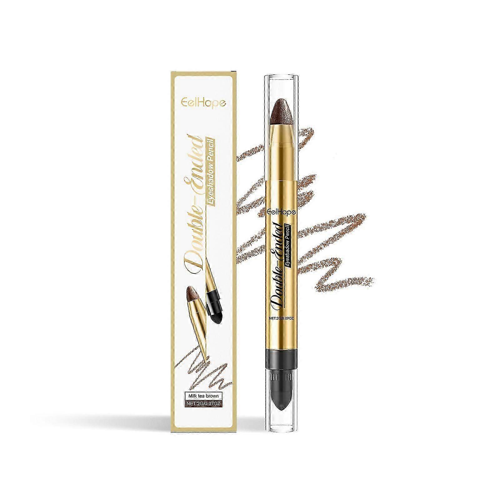 Eelhope Colorful Eye Shadow Stick A Sketch Of Charming Eye Makeup Light Up Makeup Three-Dimensional Color Shining Eye Shadow