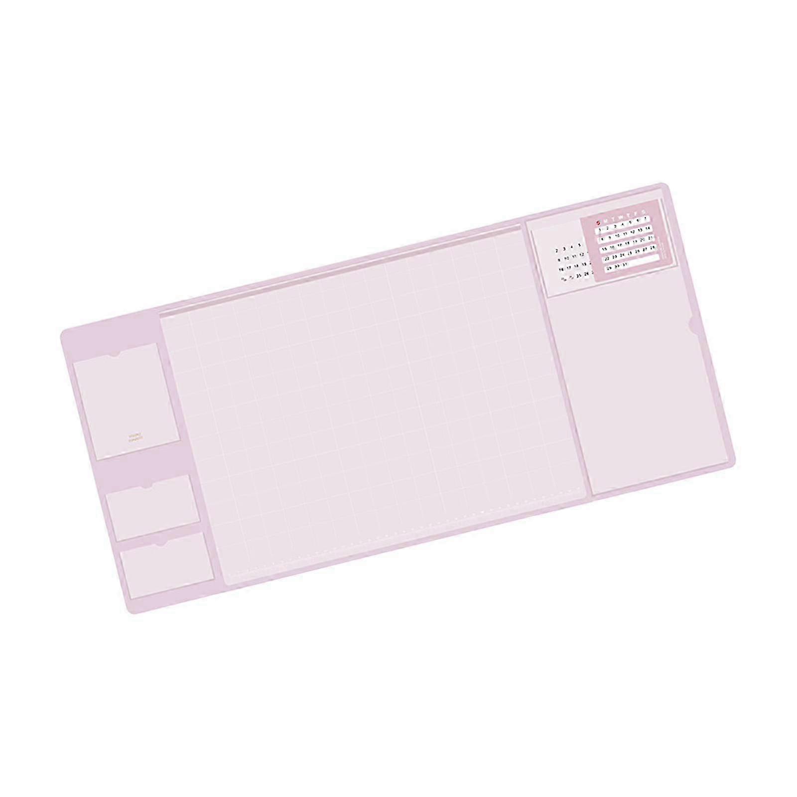 Office Desk Mat Desk Blotter Mouse Pad for Keyboard Office Desktop Computer Home-color: Violet