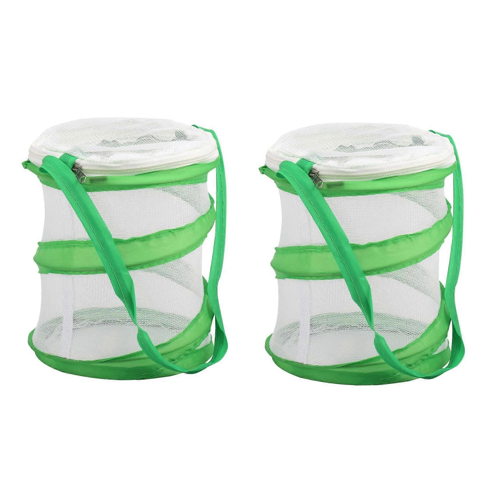 2 x Small Praying Mantis Stick Insect Butterfly Up Cage Housing Ref: 7495