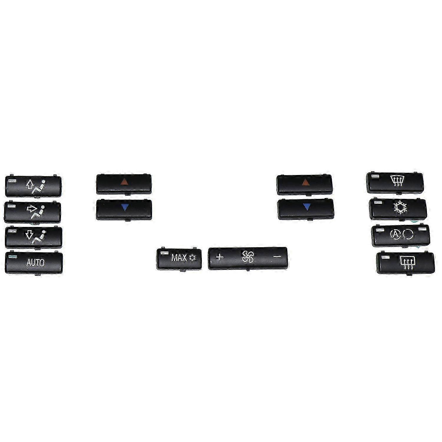 14 Button Key Air Conditioner Switch Cover Suitable for Certain Brand Models E39 E53 525i