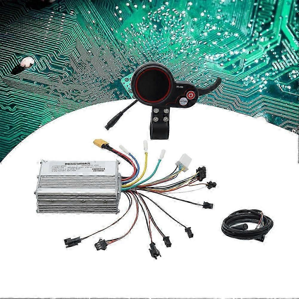 48V 20A Electric Scooter Controller Dashboard Kit with TF-100 Display Scooter for Electric Scooter P