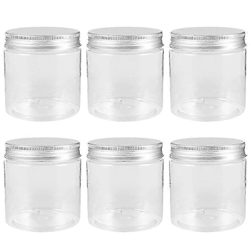 Set of 6 Portable Mini Glass Jars for Home Use with Lids, Ideal for Various Storage Needs