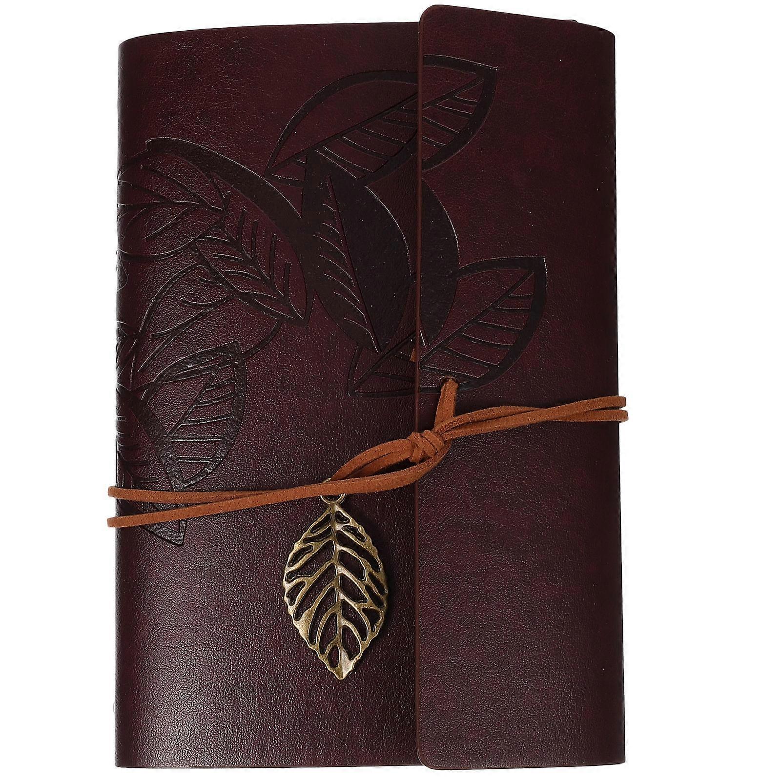 Daily Planner Traveling Journal with Leather Design for Students and Professionals 1Set