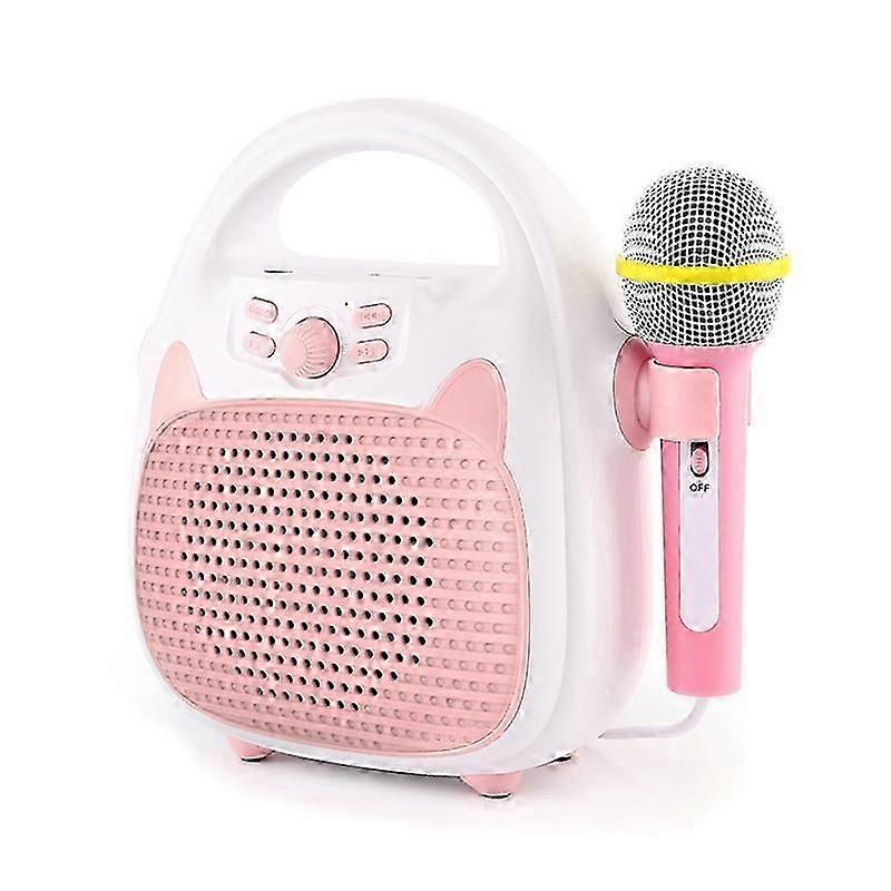Portable Bluetooth Karaoke Machine with Microphone for Kids Toys Gifts