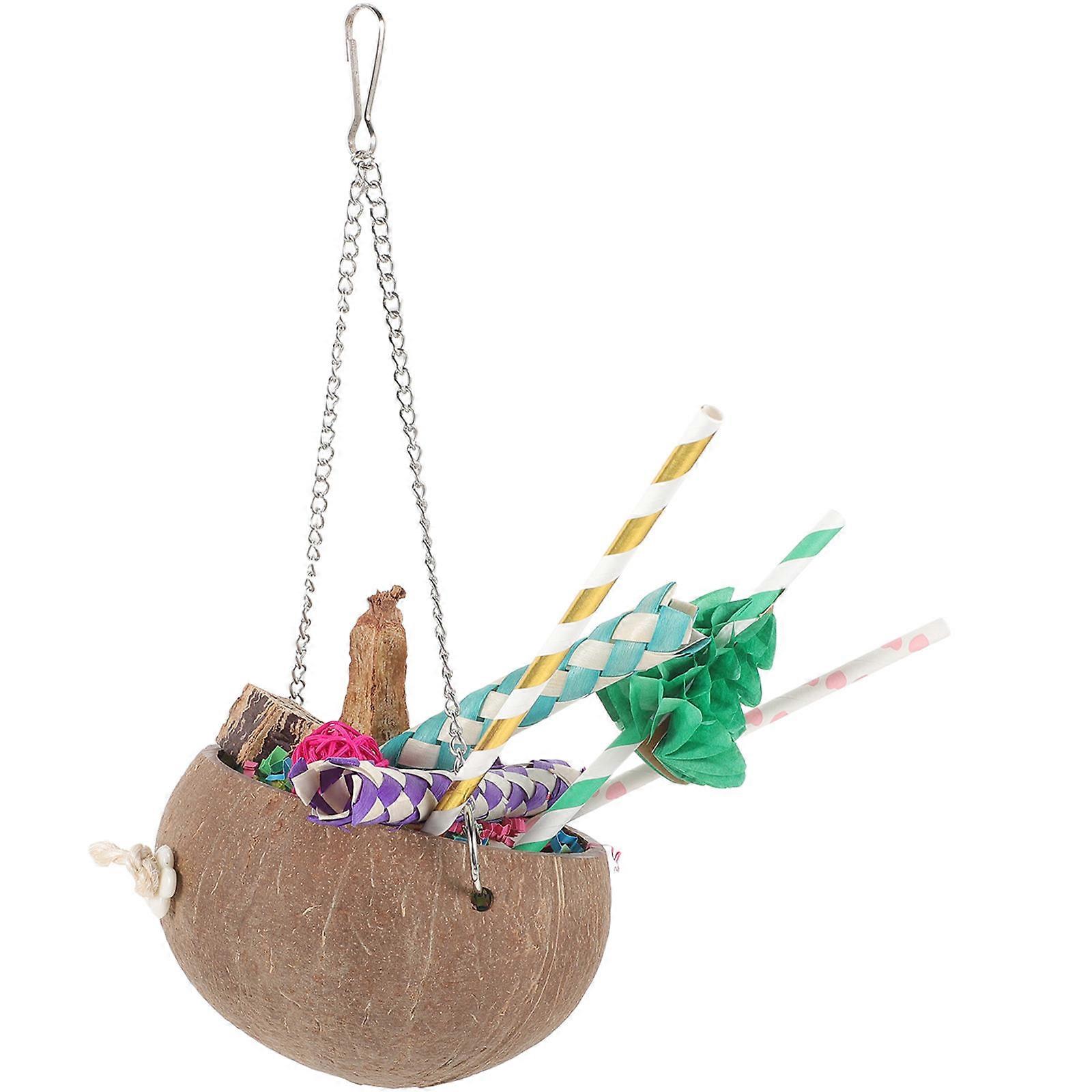 Parrot Parakeet Chewing Toys Bird Shredding Toy Handmade Paper 30x12cm Chewing 1Set