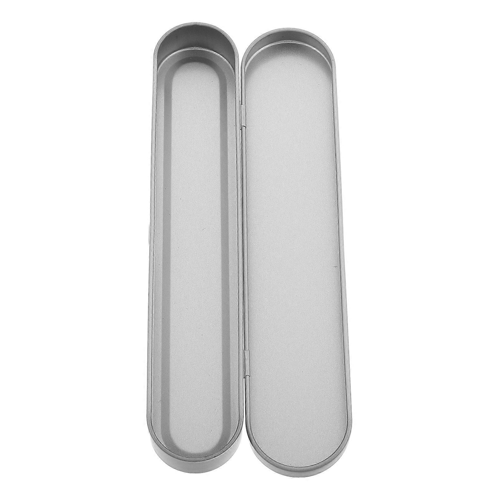 Wear Resistant Case for Tongue Scrapers, Tweezers & Pens – Durable Multi Use Storage Box with Flip Lid for Daily & Tool Organization