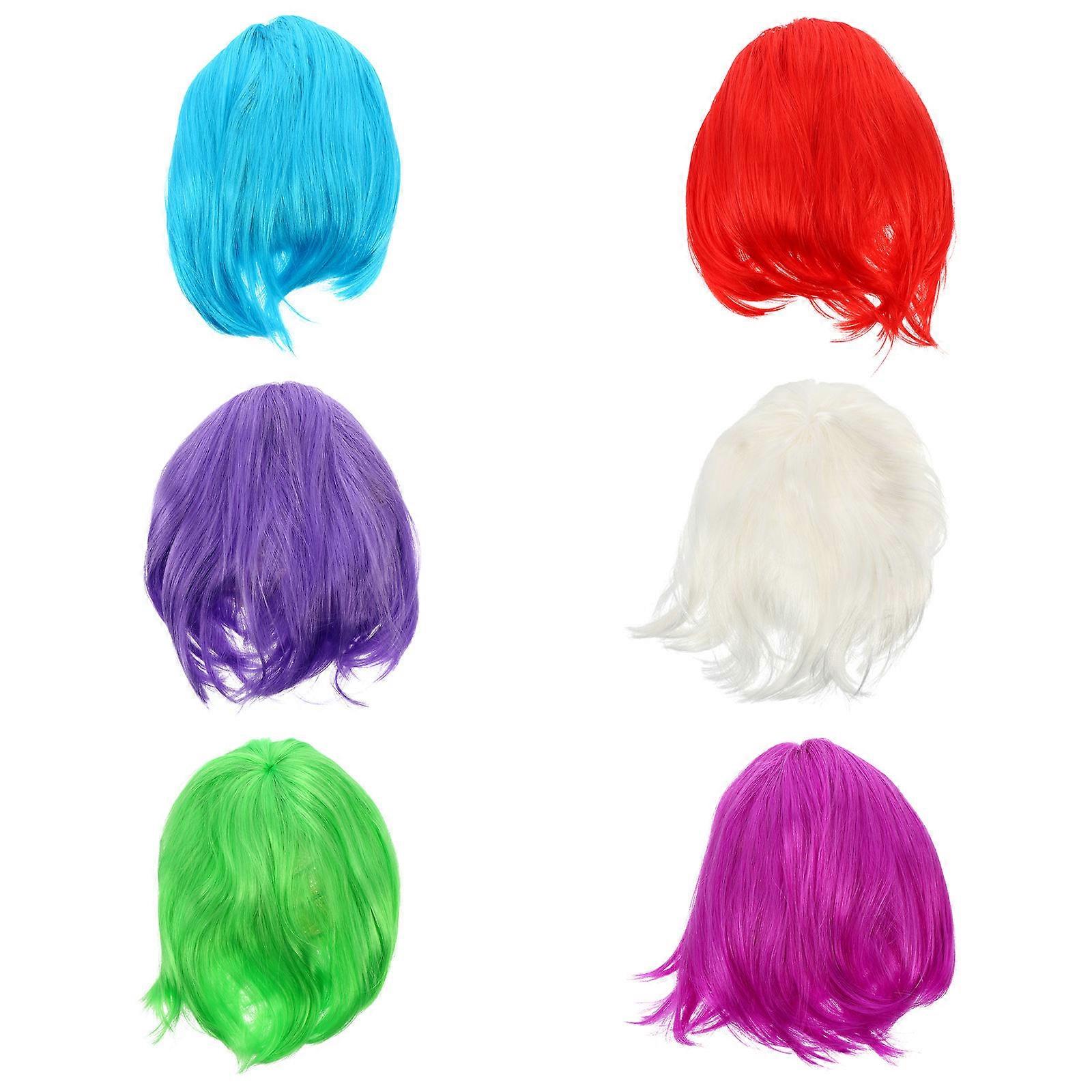 It looks like you're referring to a product listing for **"6pcs Short Bob Wigs with Bangs for Women"**, likely intended for use in **parties,