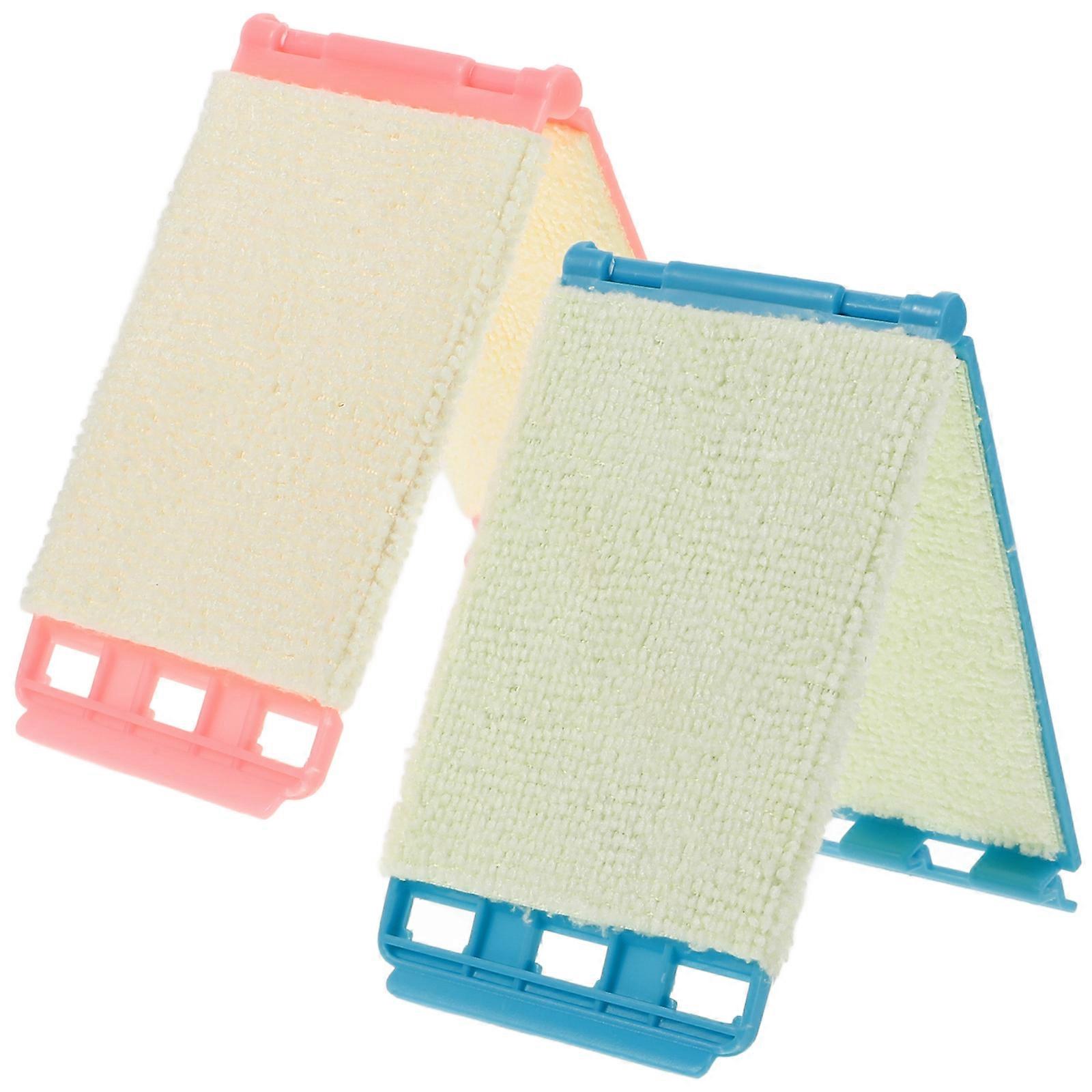 Guitar Fretboard Cleaner Extend Strings Life Effortless Cleaning For Electric Guitars Assorted Color 2Pcs