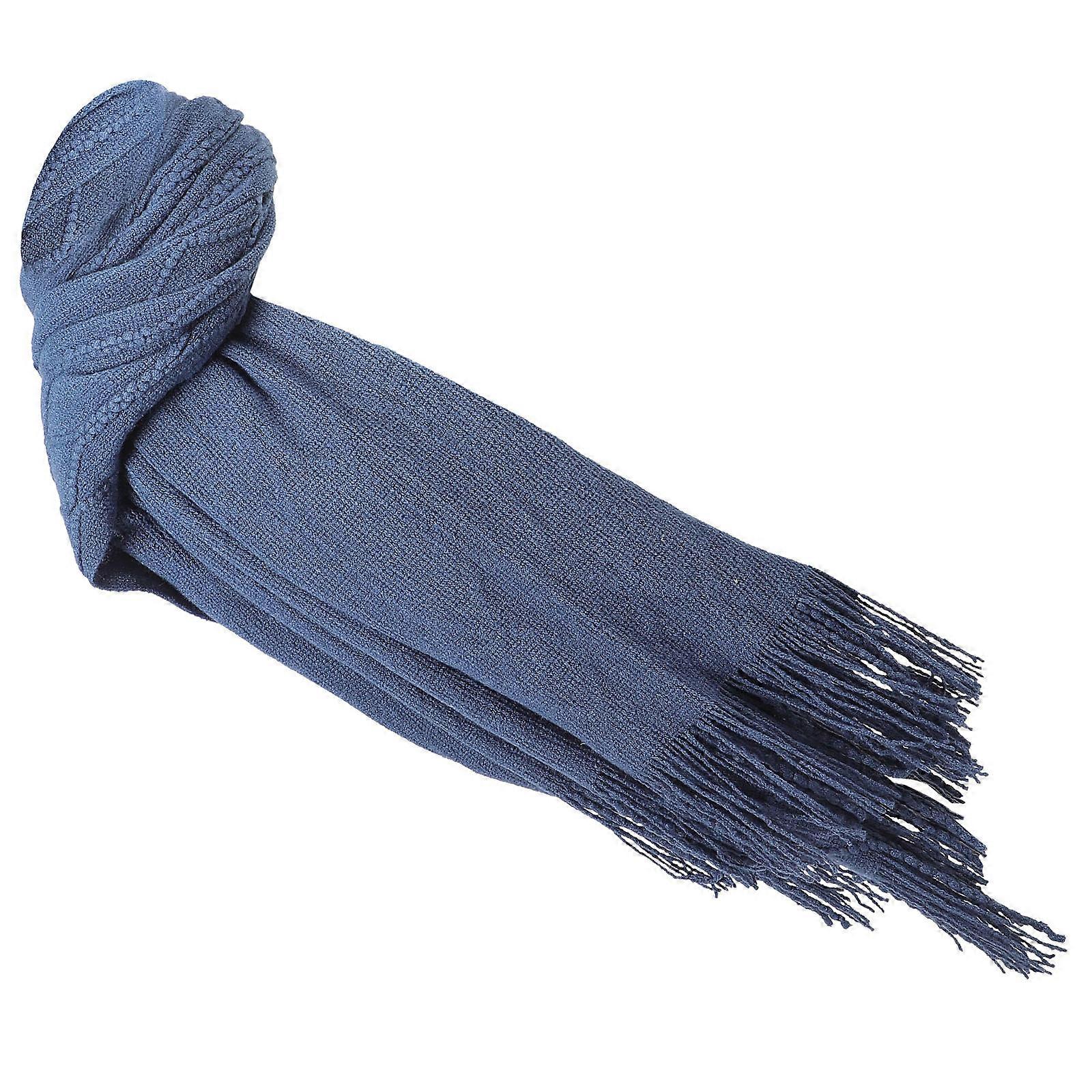 Fuzzy Blanket Comfortable Blanket Summer Cooling Navy 152x127cm Skin Friendly Soft Blanket 1Pcs