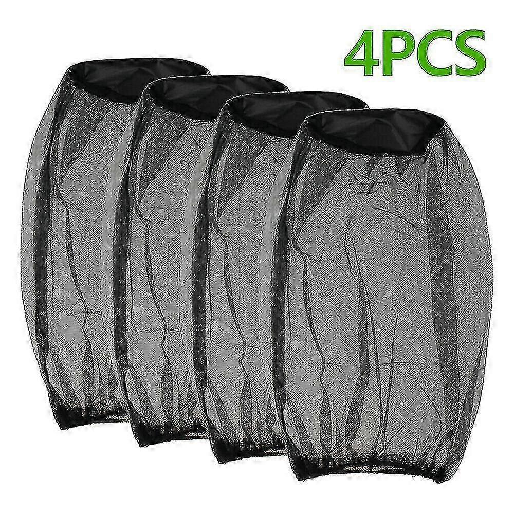 4pcs Mosquito Head Net for Outdoor Camping
