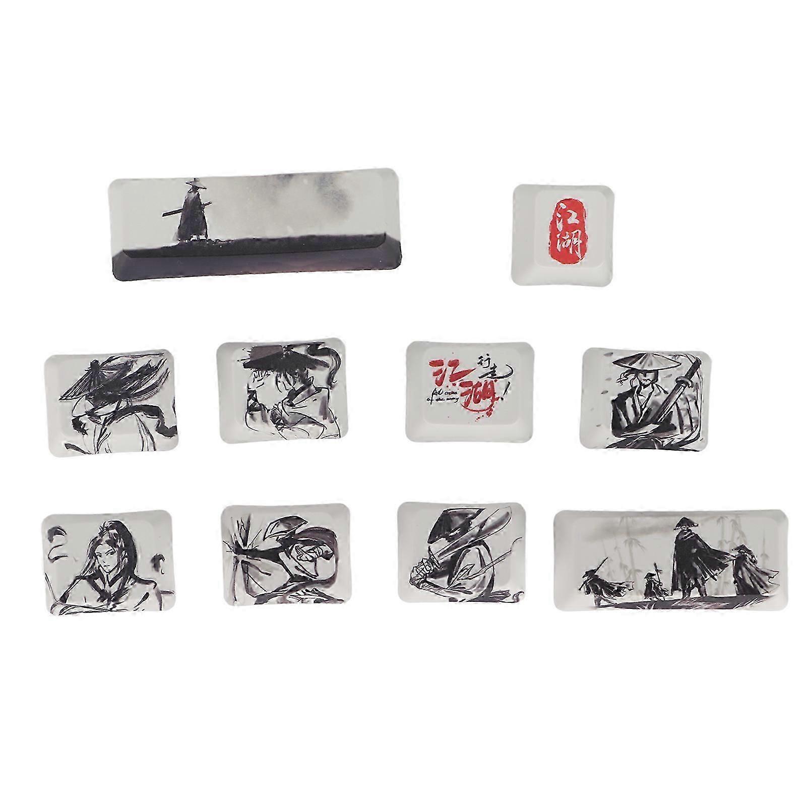 Keycap Sublimation Process Fine Workmanship Clear Pattern DIY Production Keyboard Keycaps