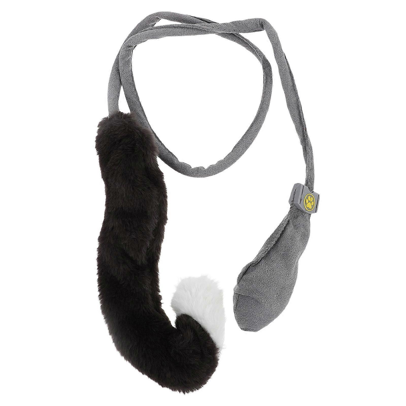 Interactive Plush Cat Tail Toy for Indoor Play – Lightweight Flexible Design to Stimulate and Entertain Cats and Their Feline Friends
