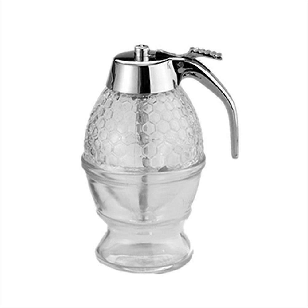 Honey Dispenser Syrup Dispenser Container Acrylic Kitchen Use Storage 1Pack