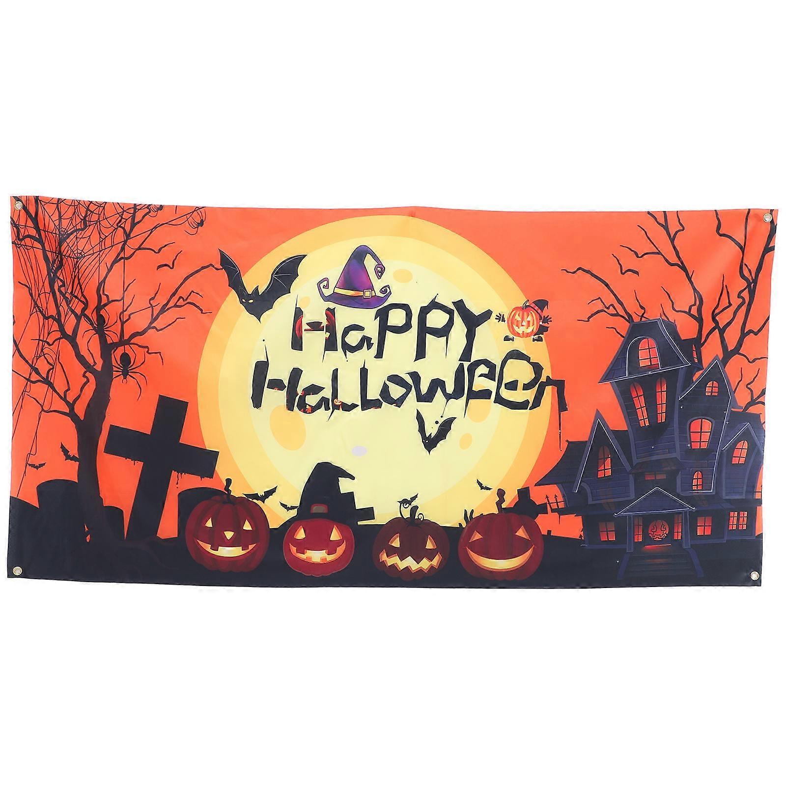 Halloween Picture Backdrop Wall Tapestry For General Users 1Pcs