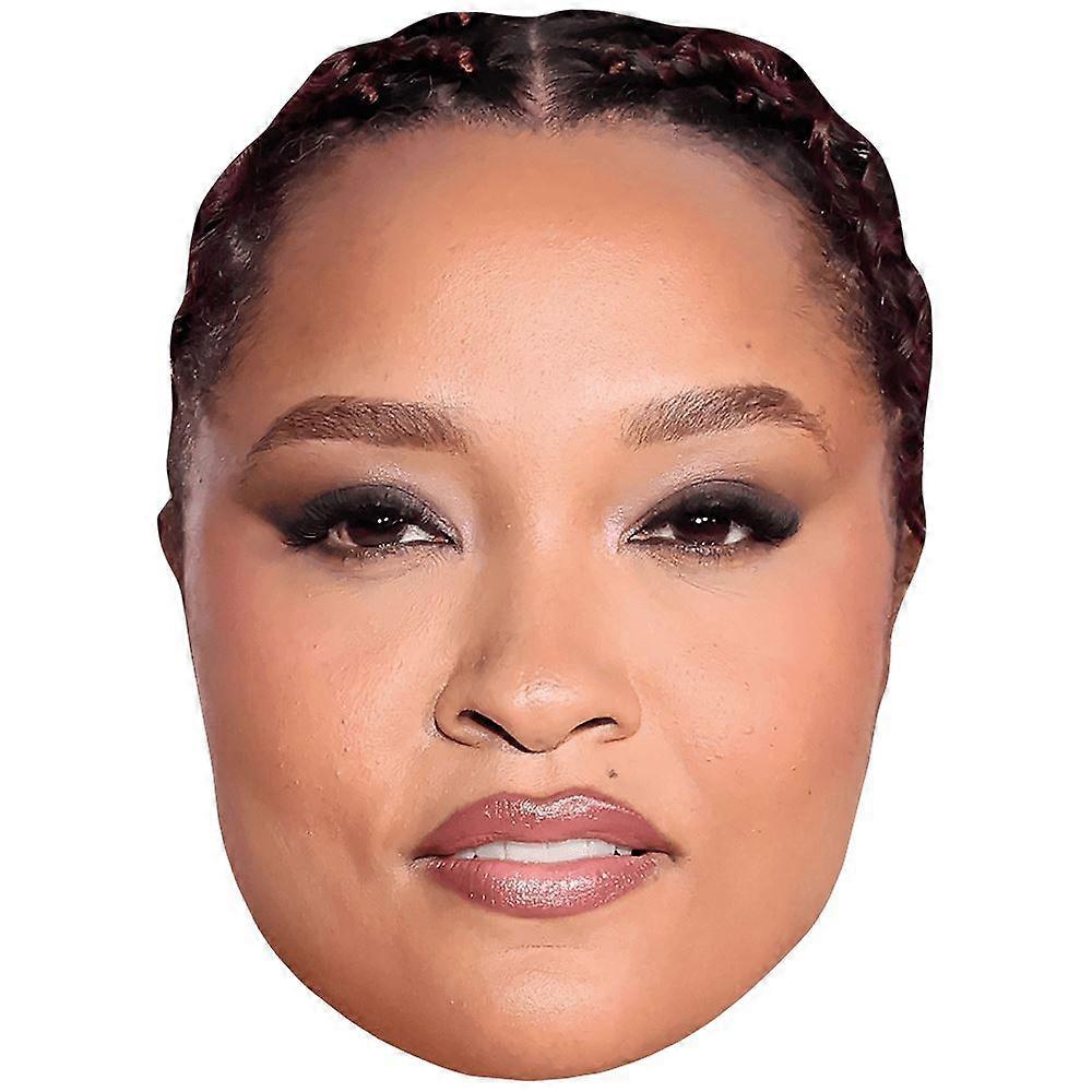 Alex Isley (Make Up) Celebrity Mask, Flat Card Face