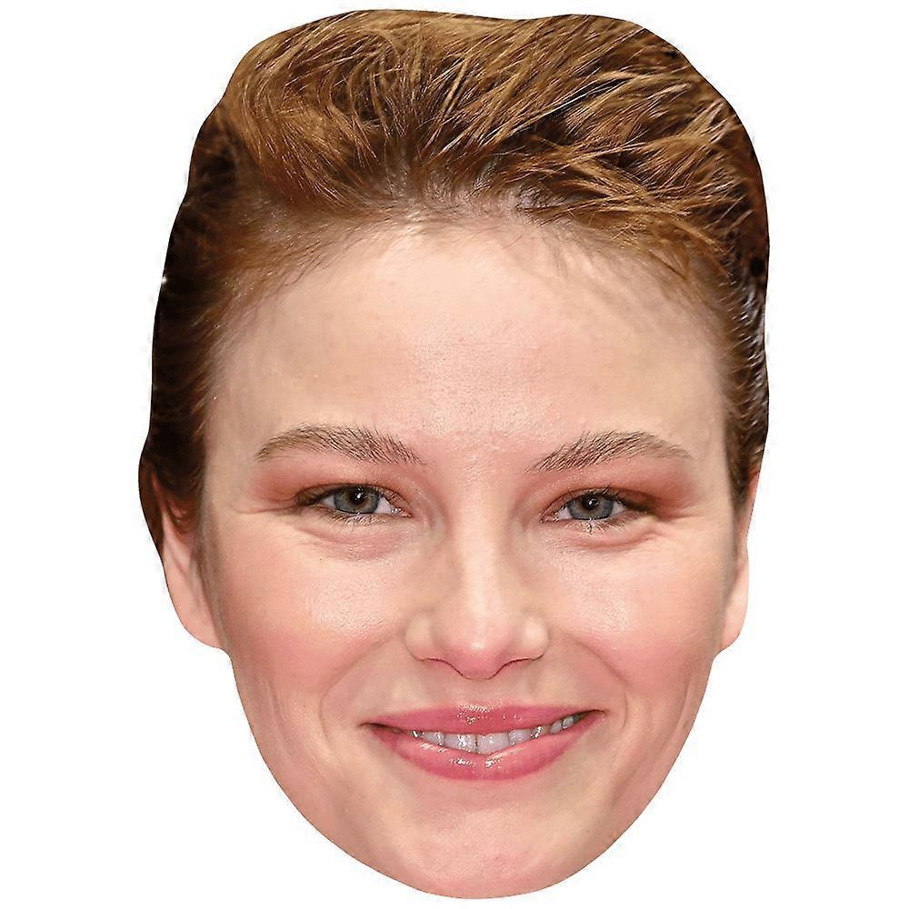 Devrim Lingnau (Smile) Celebrity Mask, Flat Card Face