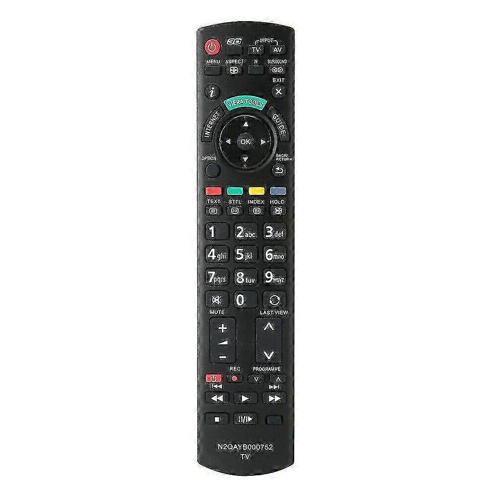 New N2QAYB000752 Remote Control For Panasonic TV TX-L42ET5 TX-L42ETW5 TX-L47ET5