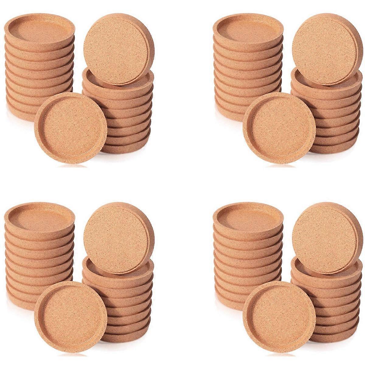 18Cork Coasters 4Inch Round Cup Holder Leak Proof for Drinks Reusable