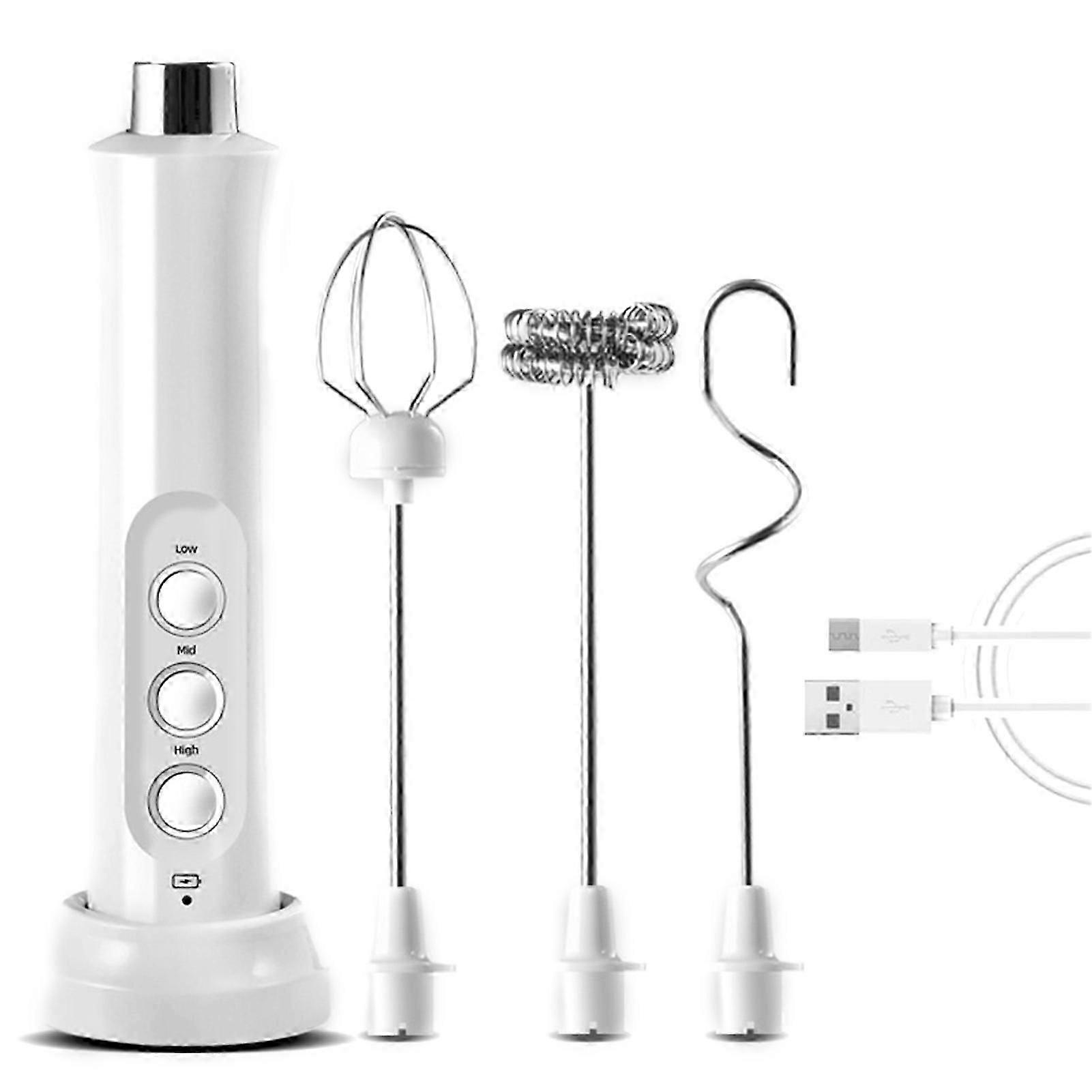 2025 Latest Model Milk Frother Quick Rotating Multifunctional Rechargeable