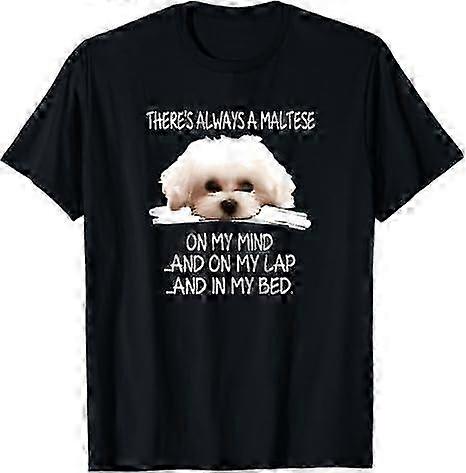 Divertida camiseta de cachorro maltés
