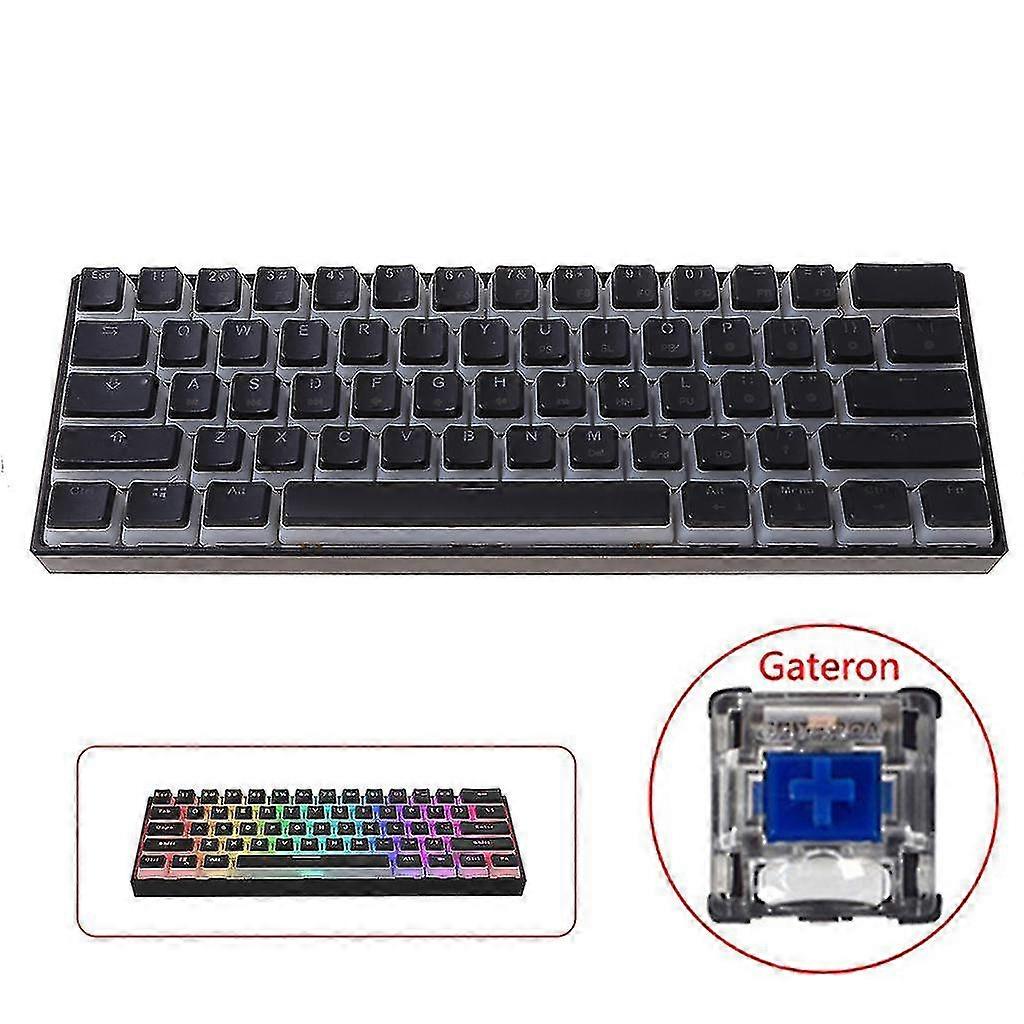Mini 61-Keys Gaming Keyboard with Backlight for PC Gamers