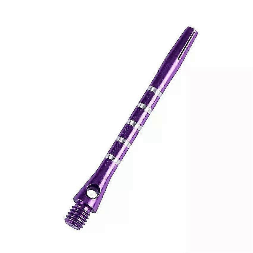 6 Piece Colored Aluminum Dart Shafts 2BA Thread for Professional Dart Accessories Replacement