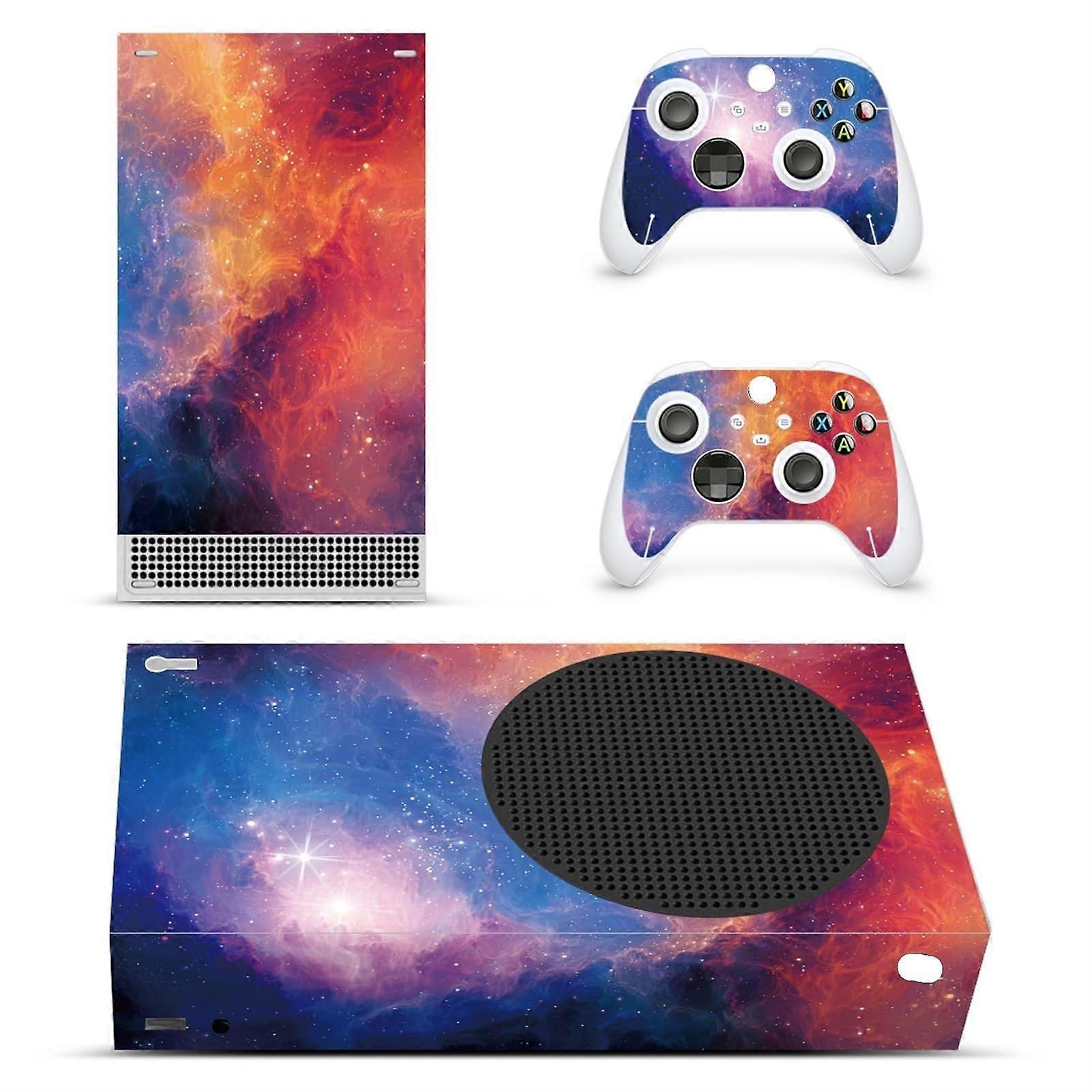 Protective Vinyl Skin Stickers Cover for Xbox Series S Console Cases Wrap Stickers with Two Wireless Controller Stickers (61043) Decal