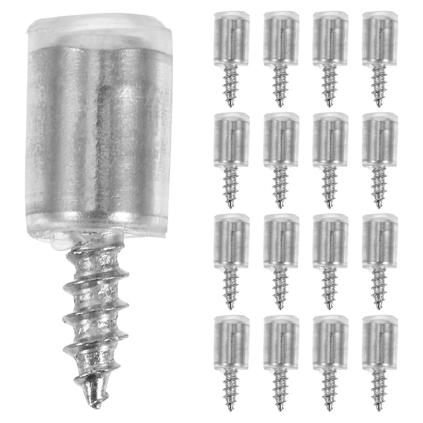 Heavy Duty Self Tapping Screws with Slip Locking Sleeve Brackets for Laminate Shelves, Kitchen Cabinets, Bookcases, Wardrobes, and Furniture Support