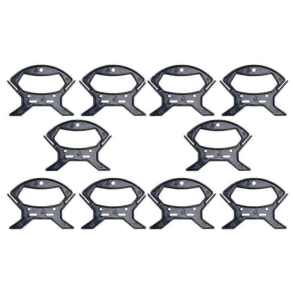 Cord Wraps For Electrical Cords Wire Holders For Cords General Users Black 13.00X9.90X1.00CM Cord Management Reel 10Set