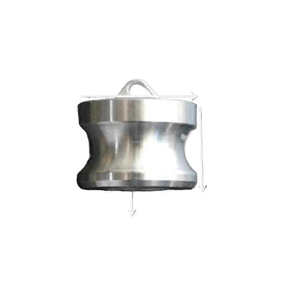 2" DP Camlock Quick Disconnect Coupling, 304 Stainless Steel, Hose Compatible, Heavy Duty for Pumps